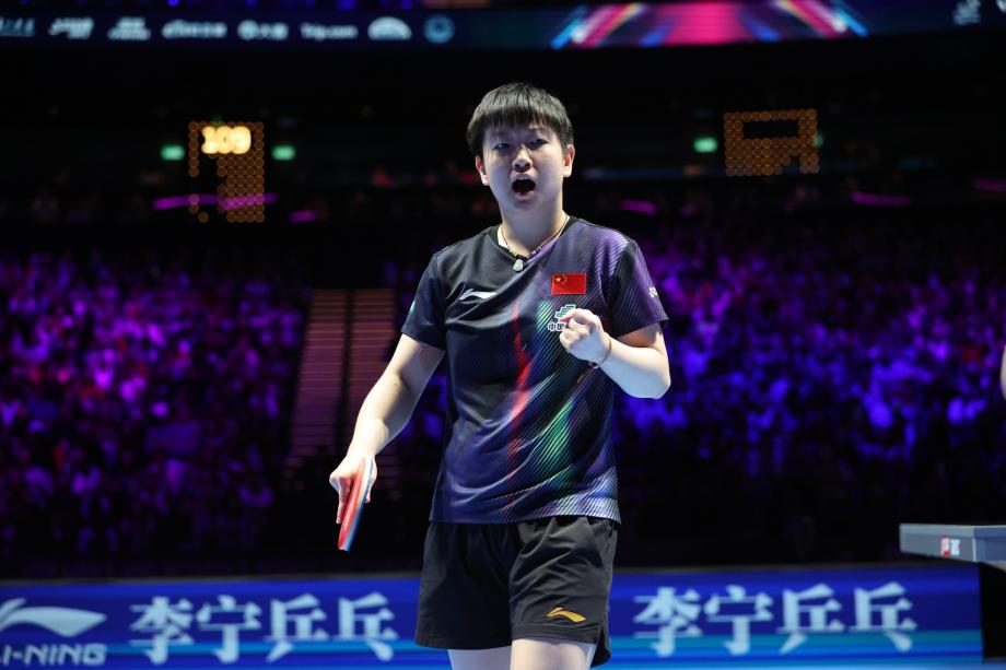 AG体育官方网站-三连冠！孙颖莎夺得国际乒联单打世界杯女单冠军